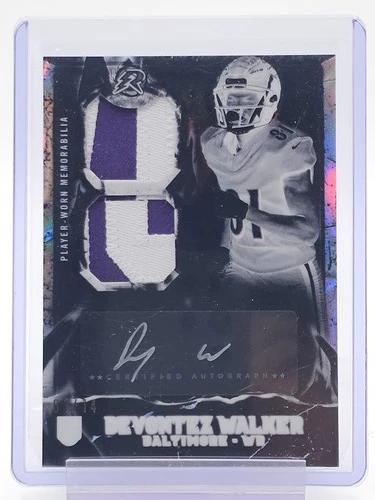 DEVONTEZ WALKER 2024 TOPPS RESURGENCE RPA PATCH AUTO ELECTRON /14 #IPA-DW Q5099