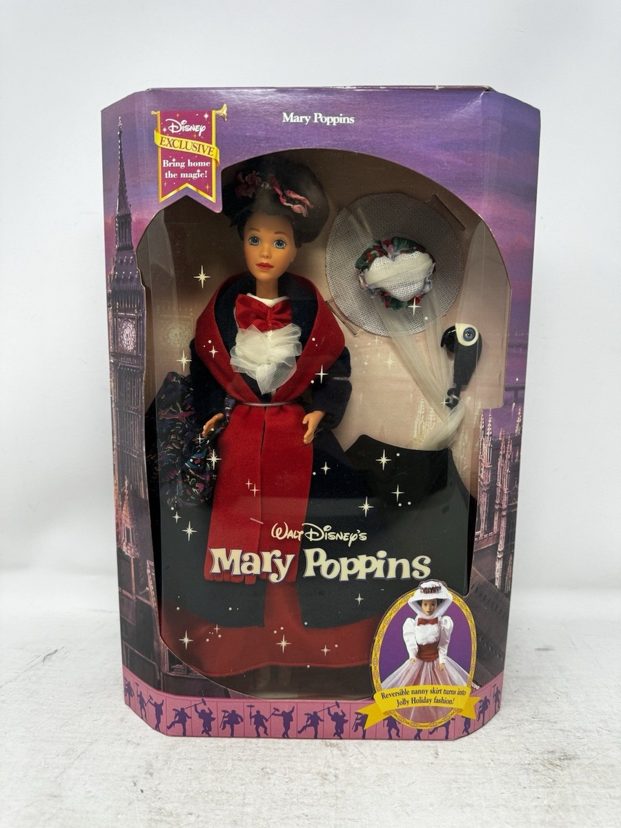 Mattel DISNEY Exclusive 1993 MARY POPPINS Collector DOLL 10313