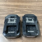 RIDGID 18V 2.0 Ah Lithium-Ion Batteries(2-PACK)/(DAMAGED) — photo 4