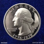 1976-S Washington Quarter 40% Silver (Cameo Proof)