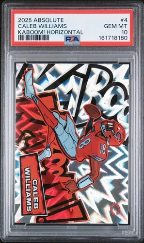 2025 Panini Absolute Caleb Williams Base (PSA 10)