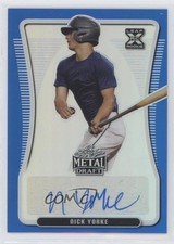 2020 Leaf Metal Draft Blue Rainbow 3/35 Nick Yorke #BA-NY1 Auto uk2