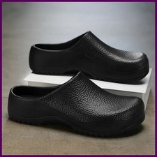 Men Slippers Couples Garden Clog Women Water Proof Chef Shoe Comfortable Sandal