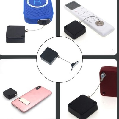 1/2/4Pieces Retractable Remote Control Tethers Leashes for TV DVDs Ensures