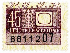 (I.B) Romania Revenue : Television Licence 45L
