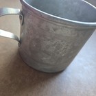 Antique Aluminum Tin Baby Cup Small — photo 5