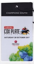 Cox Plate Carnival Entry Plastic Card 2017