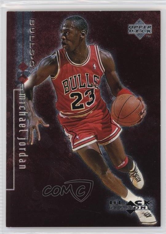 1998-99 Upper Deck Black Diamond Double 1342/3000 Michael Jordan #3 HOF 09is