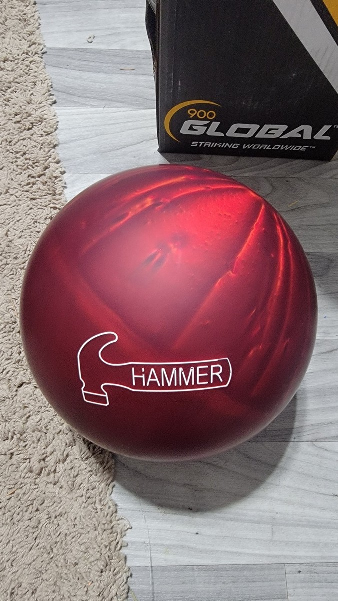 Hammer Black Widow Red Pearl Urethane Overseas Bowling Ball