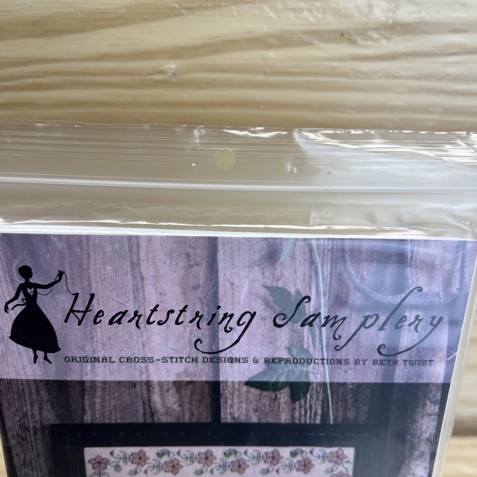 Heartstring Samplery Cross Stitch Pattern Scary Sampler | eBay