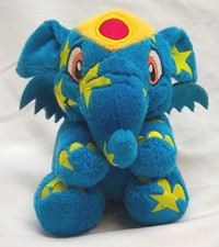 JAKKS Pacific 2008 Neopets BLUE STARRY ELEPHANTE 5" Plush STUFFED ANIMAL Toy