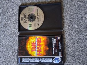 Die Hard Trilogy Sega Saturn PAL Action Adventure Game Disc in Case w/ Manual