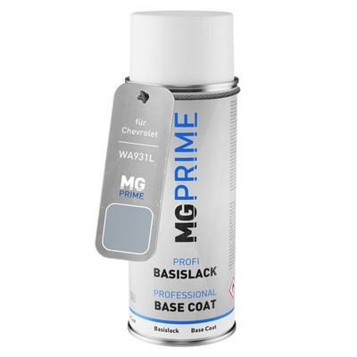 Autolack Spraydose für Chevrolet WA931L Blue Ice Metallic Glacier Blue Metallic