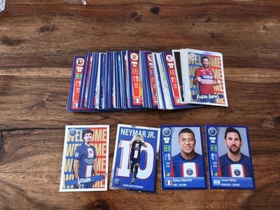 Panini League 1 Fußball 23 Set 161 Sticker ohne Doppel Messi Mbappe Vitinha Neymar 