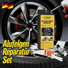 DIY Alufelgen Reparatur Set Silber Felgenreparaturset Kratzer Risse Dellen HOT