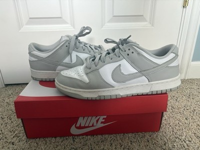 Nike Dunk Low Size 9 Retro White Grey Fog DD1391-103  WITH BOX 