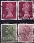 G.B. Great Britain Machins QEII types varieties variants Lot#1840 — photo 2