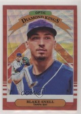 2019 Panini Donruss Optic Diamond Kings Red Wave Prizm Blake Snell #3 g9j
