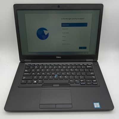 Dell Latitude 5490 14'' Laptop i5-8350U 8GB 256GB SSD Win11 Pro Batt 95%