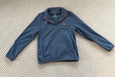 LL Bean Men s Quarter Snap Fleece Pullover, Medium