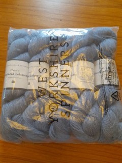 X5 100g West Yorkshire Spinners Blue Faced Leicester DK. 100% British Wool.