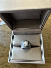 Vintage 1970S Quality,Service, And Cleanliness Employee Ring