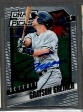 2014 Panini Prizm Perennial Prizms #11 Grayson Greiner Signed Autograph