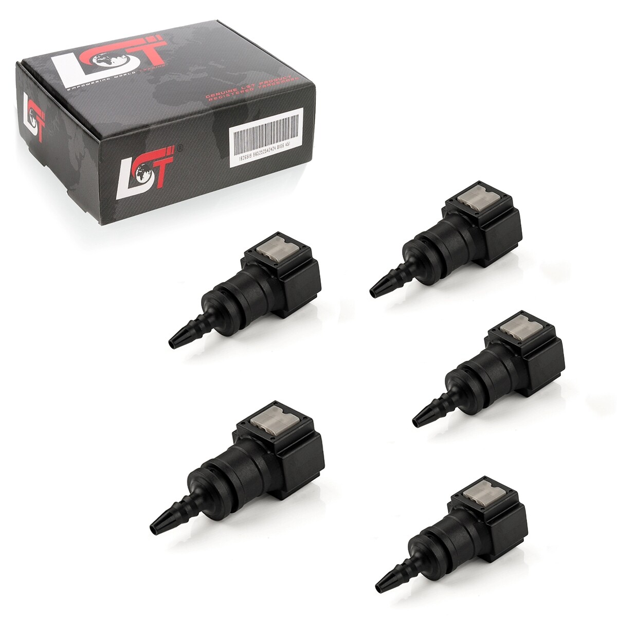 5x Quick Release Fuel Line Coupling Straight 6.3x3mm for LAND ROVER
