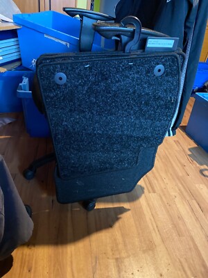 Fußmatten Stoff Auto Matte Set schwarz für Opel Zafira C Tourer ab Bj. 12/11