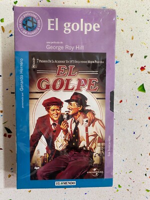 EL GOLPE CINTA VHS PAUL NEWMAN ROBERT REDFORD NUEVA PRECINTADA