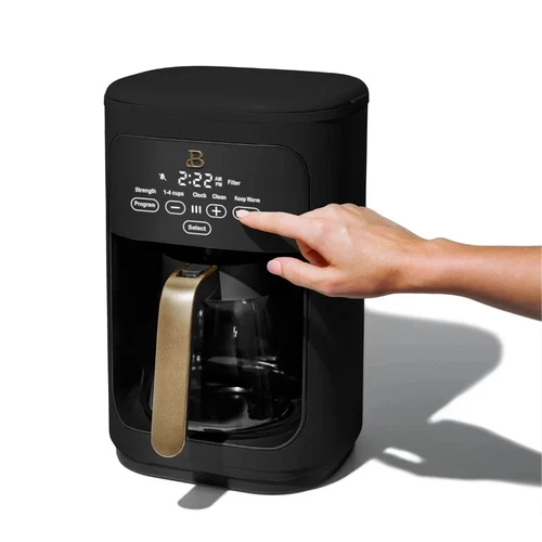 Beautiful 14-Cup Programmable Drip Coffee Maker with Touch-Activated Display - Picture 3 of 5