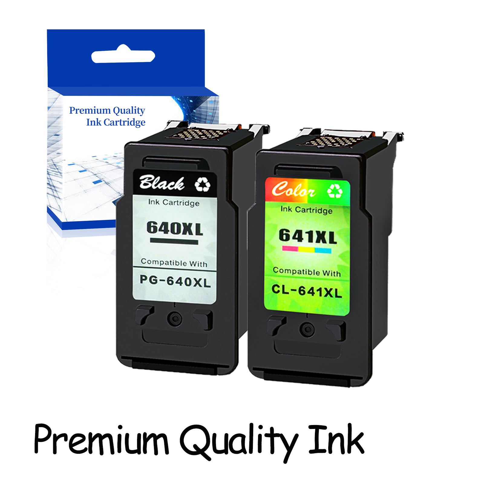 Black Colour PG640XL CL641XL Ink Cartridge Compatible with Canon