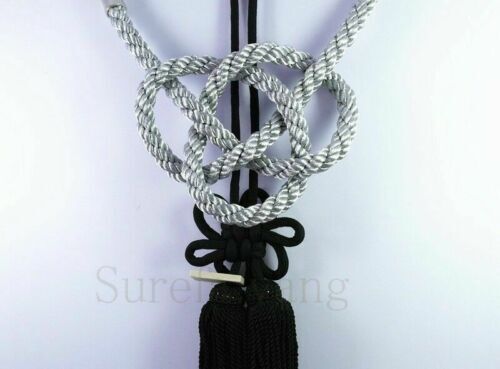 2Pcs JP Car Rearview Mirror Charms Gift VIP Silvery Kin Rope 2Pcs JP Car Rearview Mirror Charms Gift VIP Silvery Kin Rope