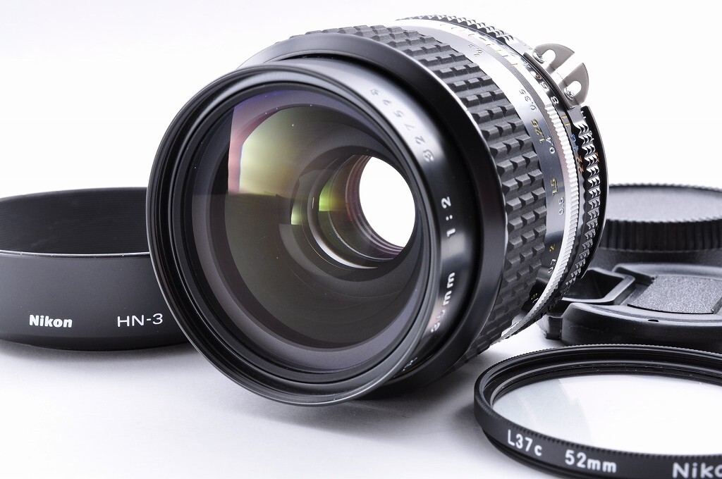 美品 Nikon NIKKOR 35ｍｍ F2 Ai-s ニコン Nikon Ai-s Ais Nikkor 35mm f/2 MF Wide Angle Lens From Japan