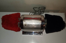 Vintage Dremel Model 70 Electric Shoe Shine Polisher Buffer Dual Head Tested