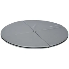 Lightweight Pole Dance Mat, 2"T x 5'W Folding Pole Dance Mat for Home, Grey