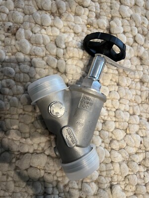 KEMPER NIRO Freistrom-Absperrventil Edelstahl_ ohne Entl DN40  NEU xx