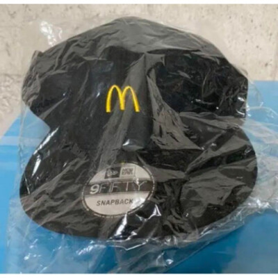 Rare!] NEW ERA 9FIFTY x McDonald's Baseball Cap [New unused] BLK
