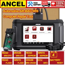 ANCEL AR500 Auto OBD2 Scanner Read SRS Airbag Crash Data Module Reset Tool