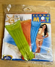 Pool Float Air Mattress Lounge Intex Wet Set 72" x 27" Orange 2010 Summer New