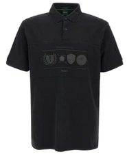 HUGO BOSS BLACK POLO MEN PERCY HRITAGE 50538111001