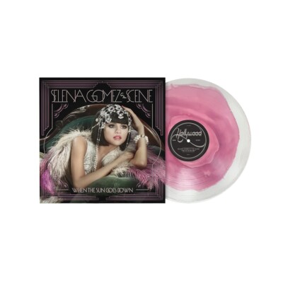 Selena Gomez - Wenn die Sonne untergeht: Lavendel-weißer Swirl Vinyl-LP - NEU