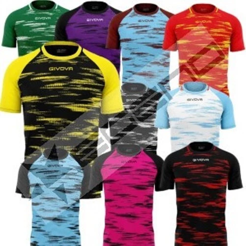 shirt pixel givova manica corta givova training calcio calcetto