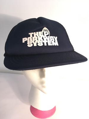 Vintage Trucker Hat The Parkway System Samjung Mesh Hat 