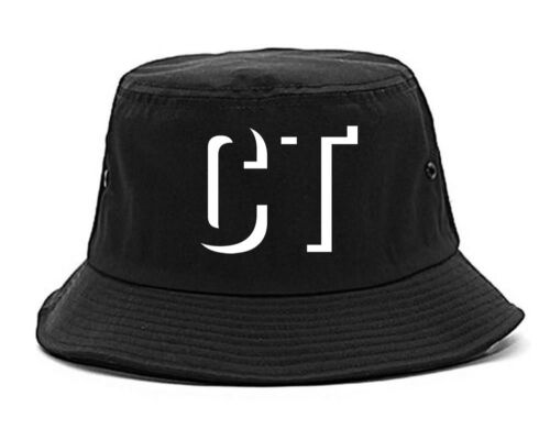 Kings Of NY Initials Connecticut USA State CT Bucket Hat - Picture 1 of 5