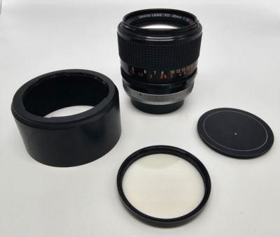 Canon FD 85mm 1.8 S.S.C. SSC Camera Lens Pre-owned Free Shipping