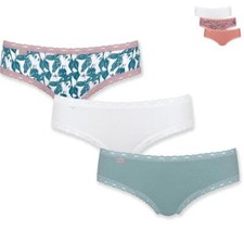 Sloggi Donna 24/7 Weekend Hipster C3P 3 Slip Hipster S10 - Varie Fantasie