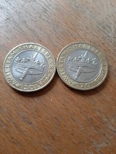Rare 2 x 2016 William Shakespeare £2 Miss Strike's, both completely different 