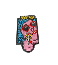 Iggy Pop Rock Music Concert Patch, Iron On/Sew On