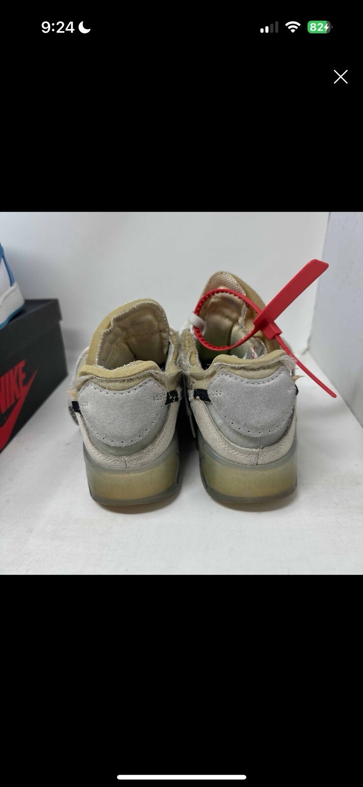 OFF WHITE X NIKE Taglia 6 Scarpe Nike Air Max 90 x OFF WHITE The Ten 2017 Uomo AA7293 100 4 5W